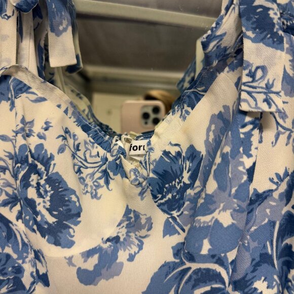 Reformation Floral Print Long Dress - Picture 3 of 5